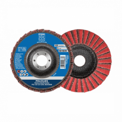 Galutinio šlifavimo diskas PFERD PVZ 125 CO-COOL 60 A / 100 G
