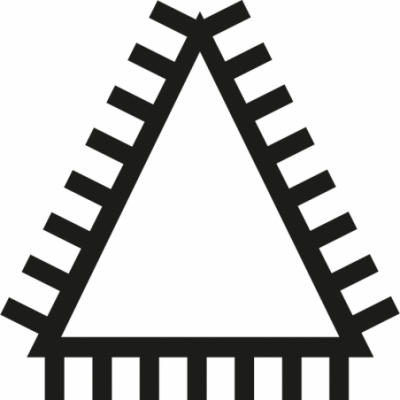 Trikampė dildė PFERD PF1132 H1 150 mm